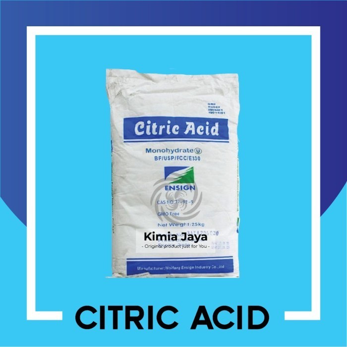 

Citric Acid Citrun Asam Sitrat Monohydrate 25 KG
