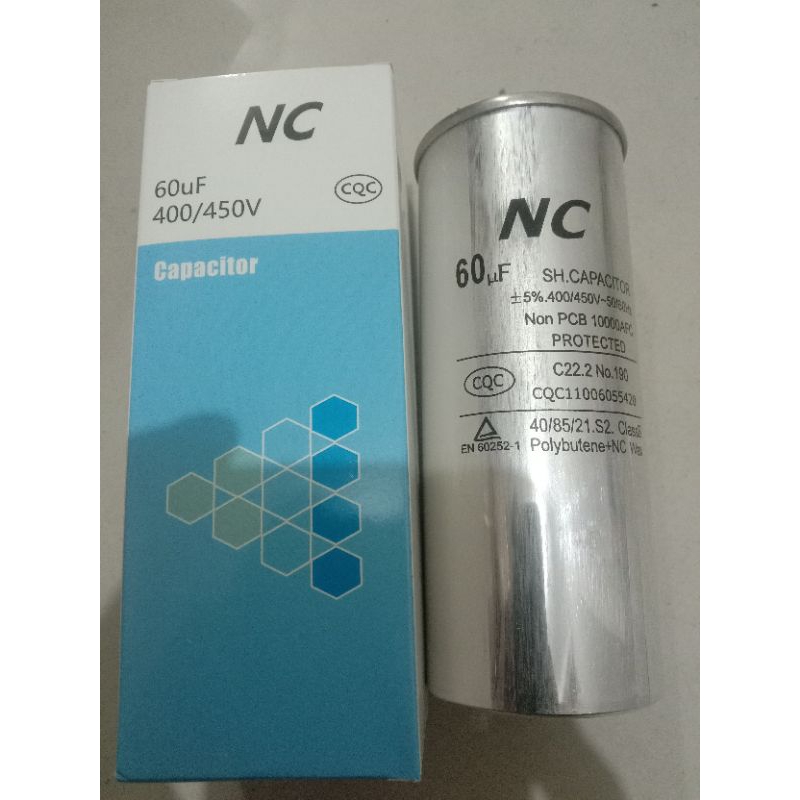 CAPASITOR AC 60 UF NC