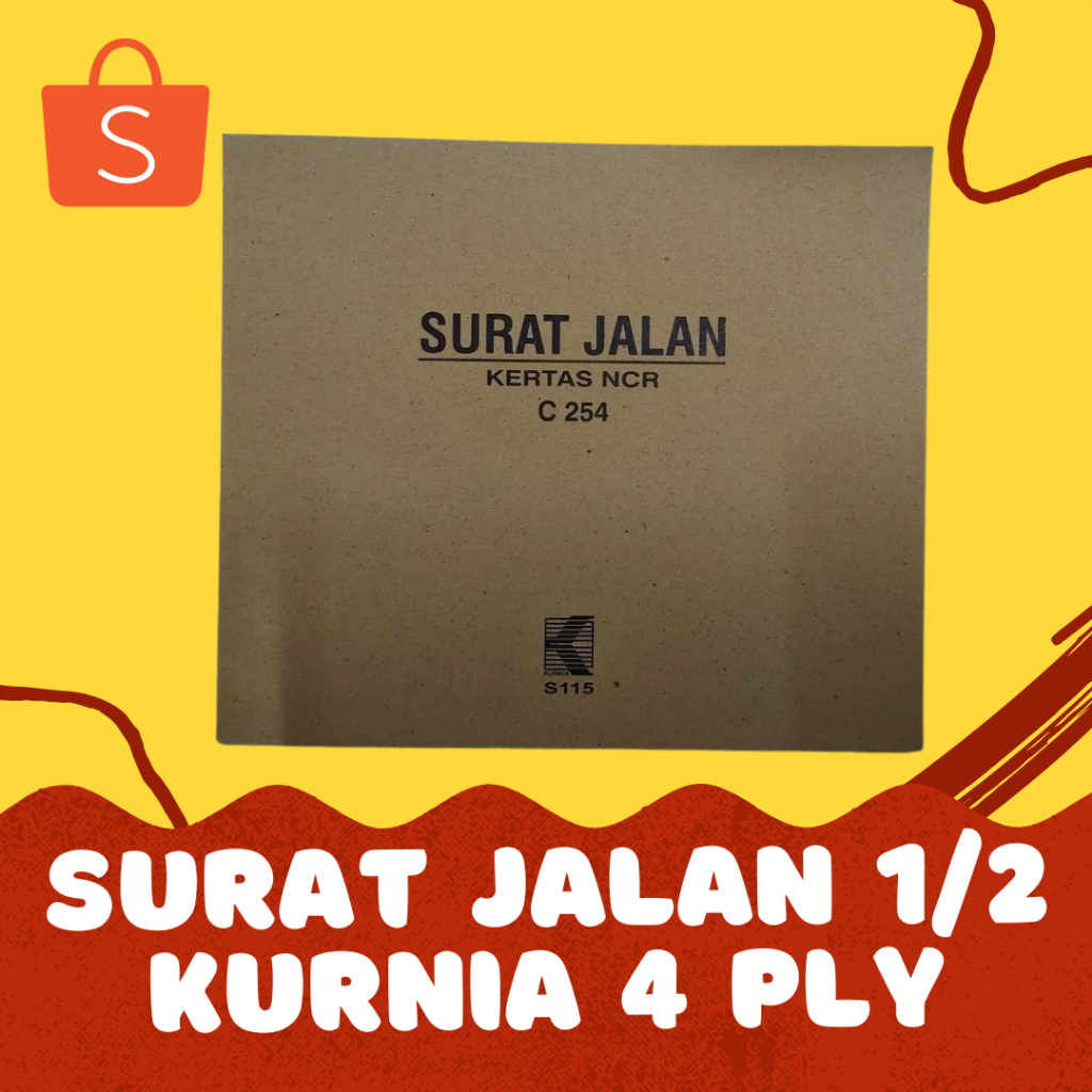 

Surat jalan 1/2 Folio Kurnia 4 ply