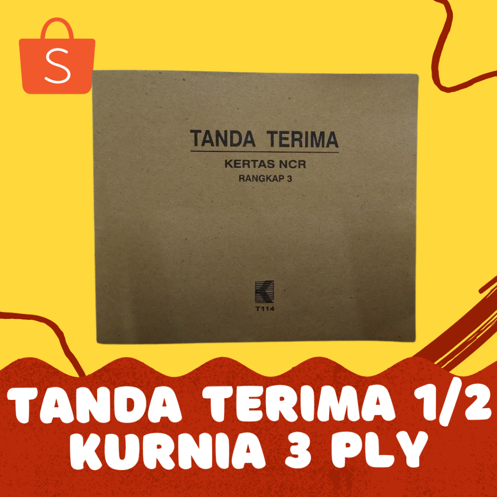 

Tanda Terima 1/2 Folio Kurnia 3 ply