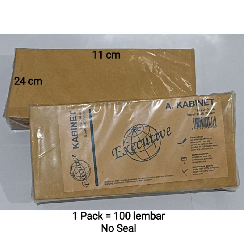 

AMPLOP COKLAT UK. A (KABINET) EXECUTIVE