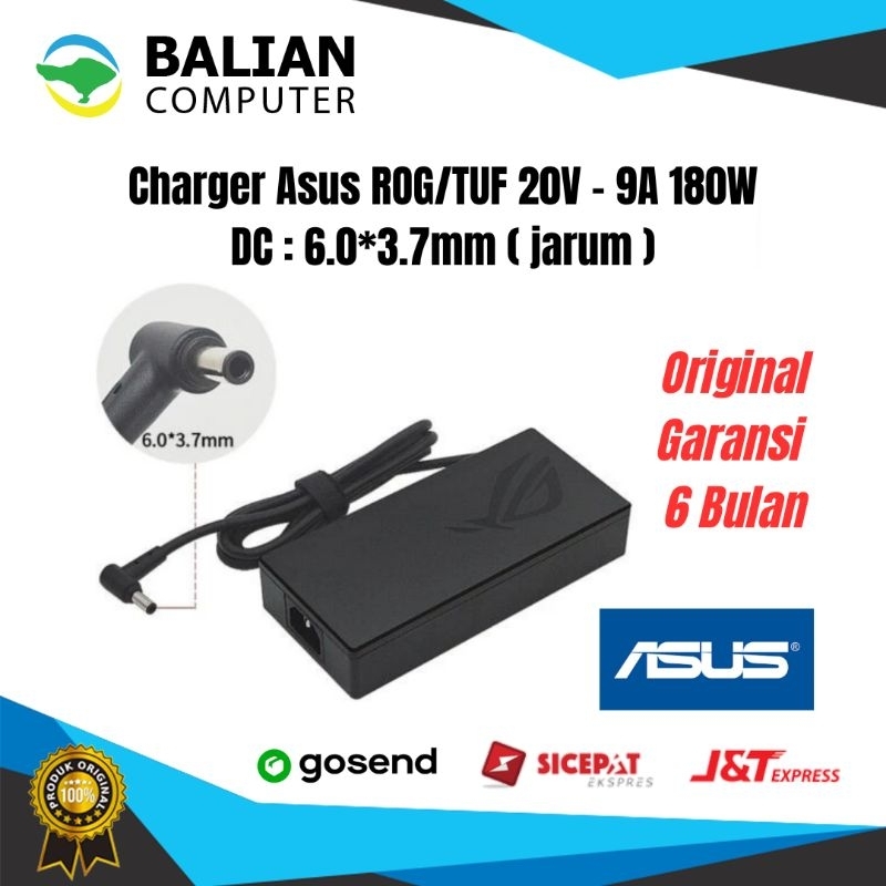Adaptor Charger Asus Rog Zephyrus G14 G15 20V - 9A Original