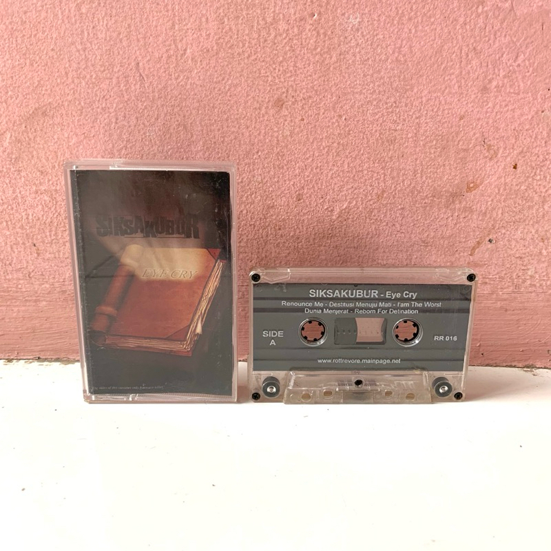 Kaset Pita Death Metal Siksa Kubur - Eye Cry (1st Press)