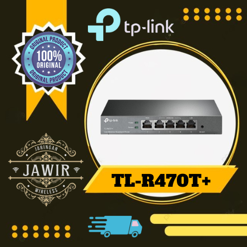 TPLINK TL-R470T+, TL-R480T+ Load Balance Broadband Router