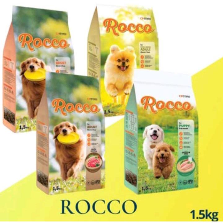 Dog Food ROCCO 1,5kg Puppy / Makanan Anjing Rocco All Varian / Rocco Duck 1.5 kg / Rocco Lamb 1,5 kg