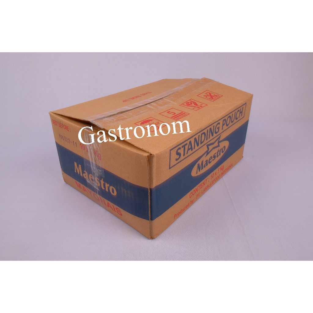 

Maestro Mayonais / Maestro Mayonnaise Kurang Lemak 10 x 1Kg - Karton