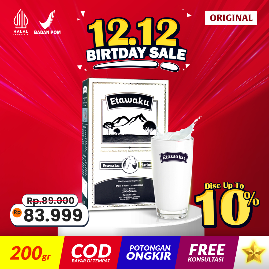 

Susu Pernafasan ETAWAKU Obat Jamu Herbal Alami 1 Box Atasi Batuk Kronis