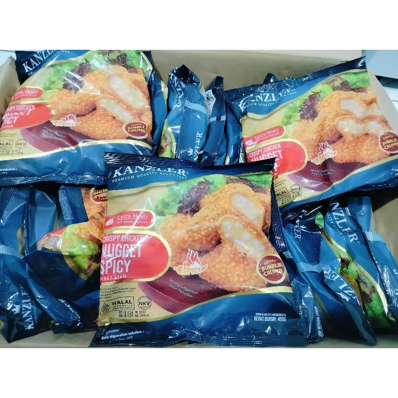 

Kanzler spicy crispy nugget 450 gr