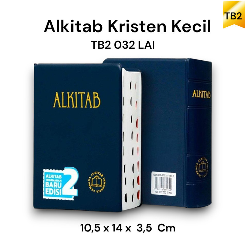 

Alkitab TB2 032 TI NS & TB2 052 TI / Alkitab Terjemahan Baru Edisi 2