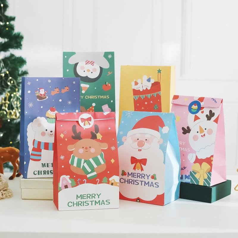 

Paper Bag Natal Mini Packaging Souvenir Snack Christmas
