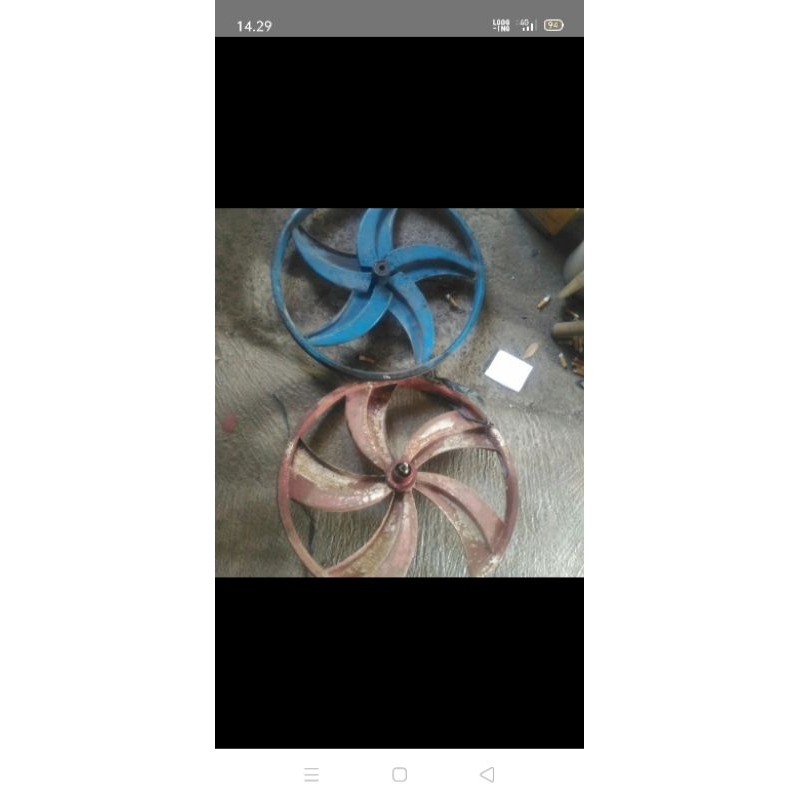 pelek velg racing kipas besi BMX 20inc