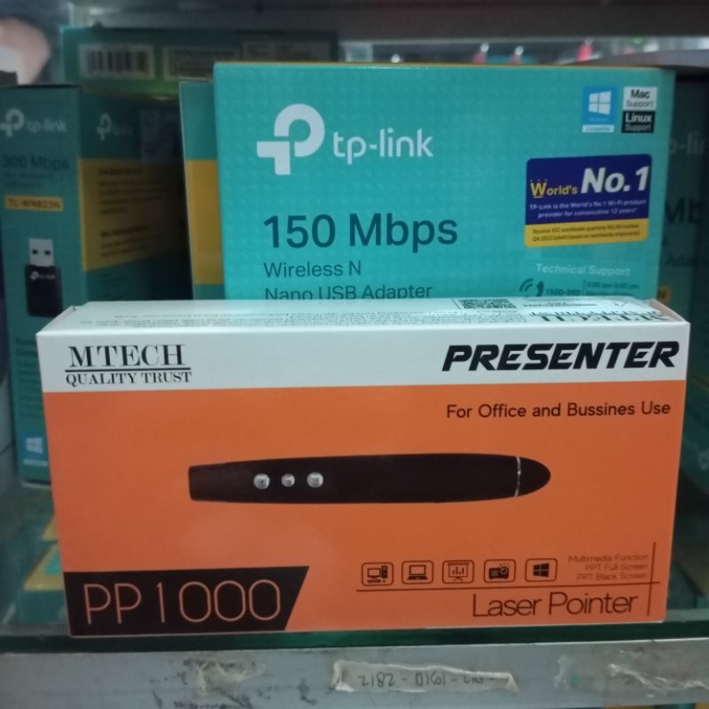 M-TECH PRESENTER PP1000 LASER POINTER WIRELESS PRESENTER WIRELESS POINTER