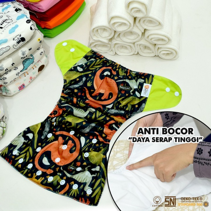 Insert Popok Kain Bayi Baby Cloth Diapers Diaper Newborn Pampers Kain Cuci Pakai