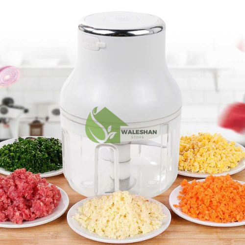 Mini Chopper Grinder Blender Elektrik Alat Masak Penghalus Bumbu Masak Penggiling Gilingan Daging Ad