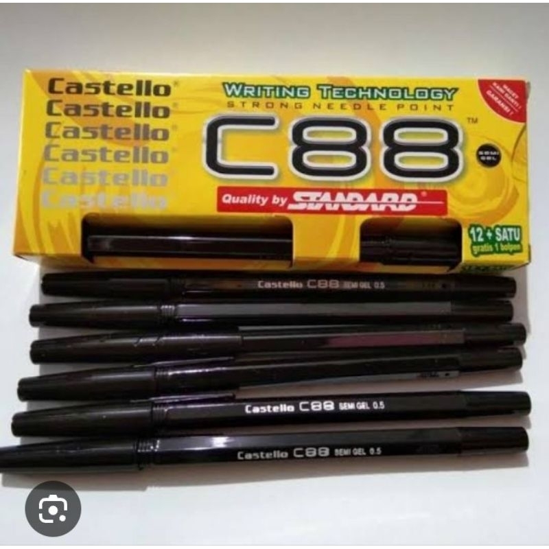 

pulpen standar 1 pak ( 13 pcs )