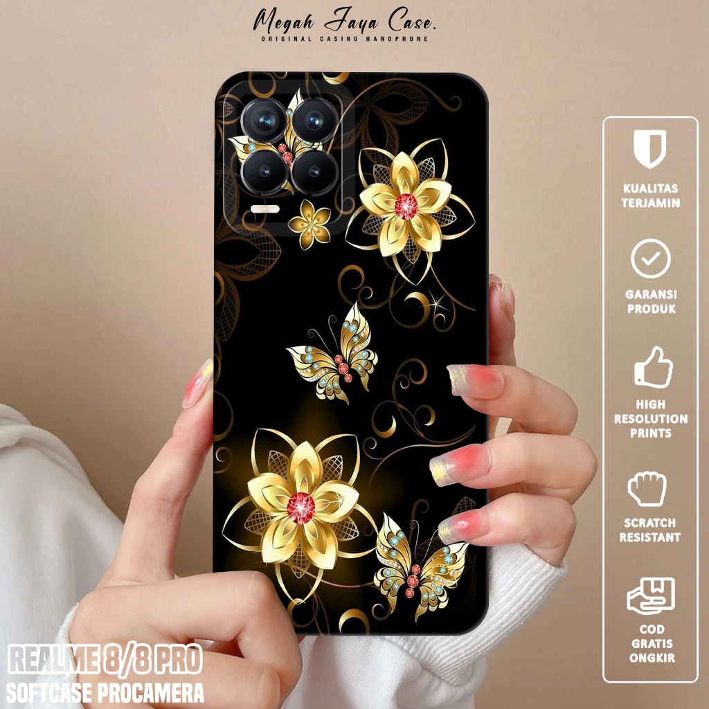 Softcase Hp REALME 8 / REALME 8 PRO - Case Hp REALME 8 / REALME 8 PRO Motif KP - Silikon Hp REALME 8
