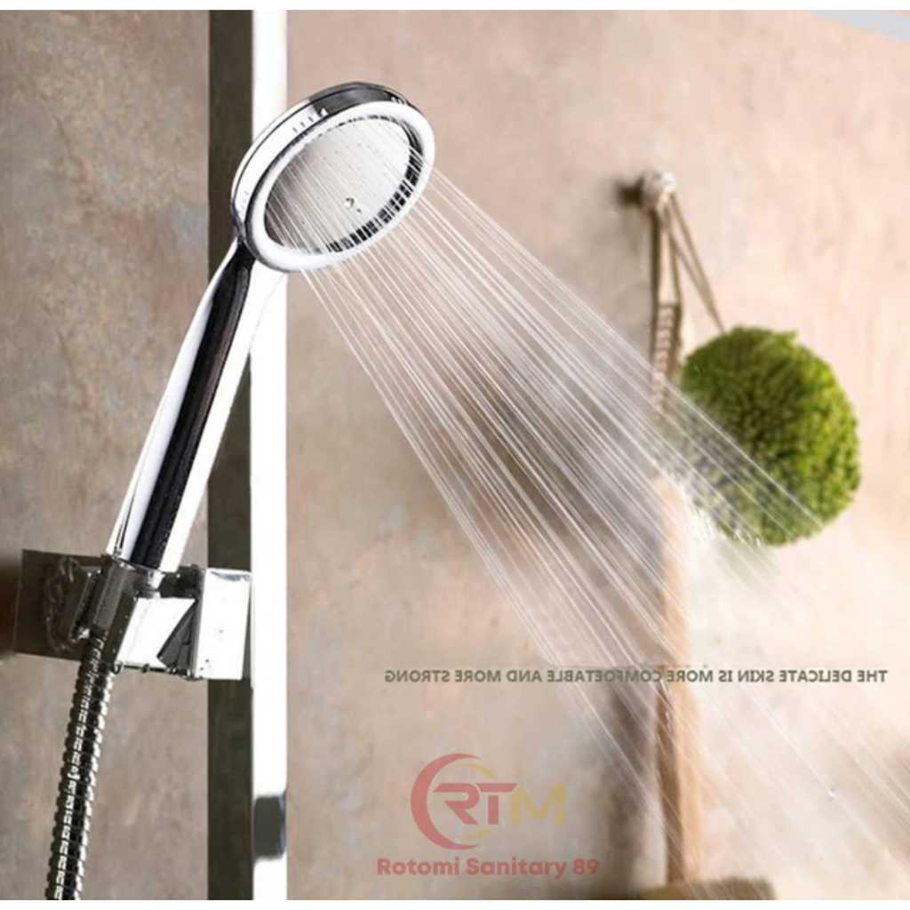 Kepala Shower Mandi Minimalist Tekanan Tinggi