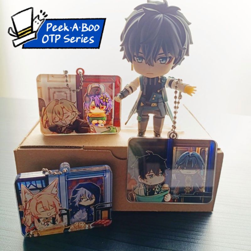 [PEEK-A-BOO OTP SERIES] Honkai: Star Rail Shaker Keychain [renheng/ratiorine/mozeqiu]