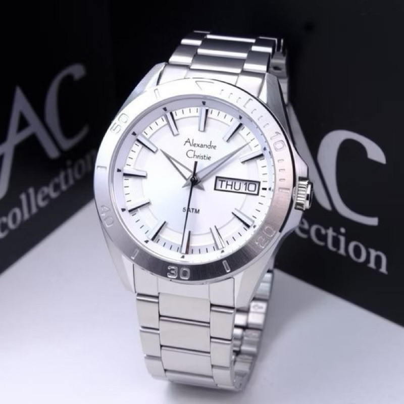 Jam Tangan Pria Alexandre Christie 6512 AC6512 AC 6512ME (ORIGINAL)