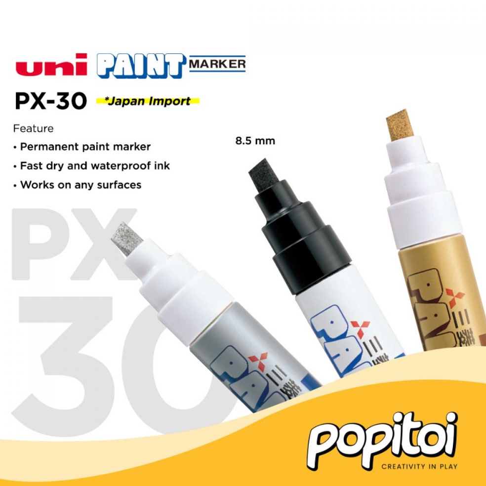 

KODE M89O UNI Mitsubishi Paint Marker PX3 PX3 Permanen Spidol Cat Oil Based
