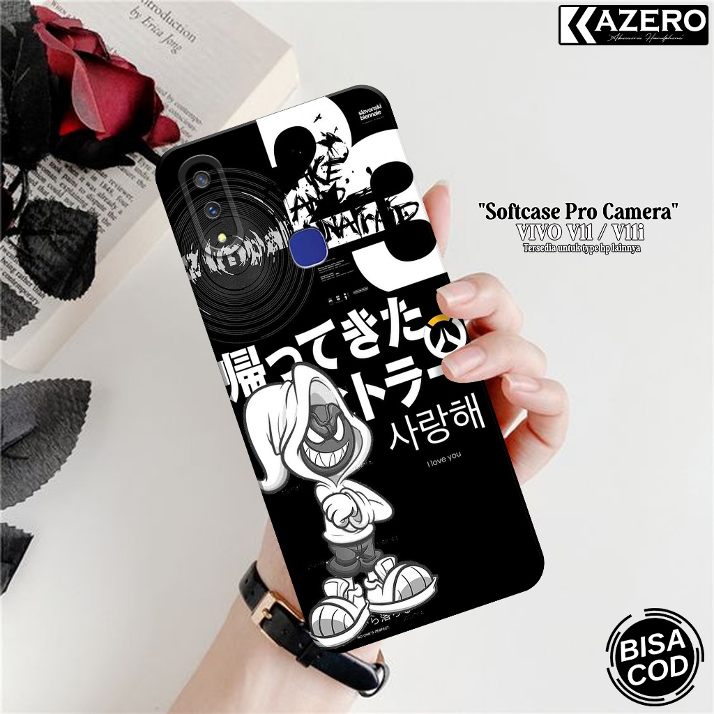 Softcase Hp VIVO V11 / V11i Terbaru - Fashion Case Kartun - Case VIVO V11 / V11i - Silikon Tpu Pro C
