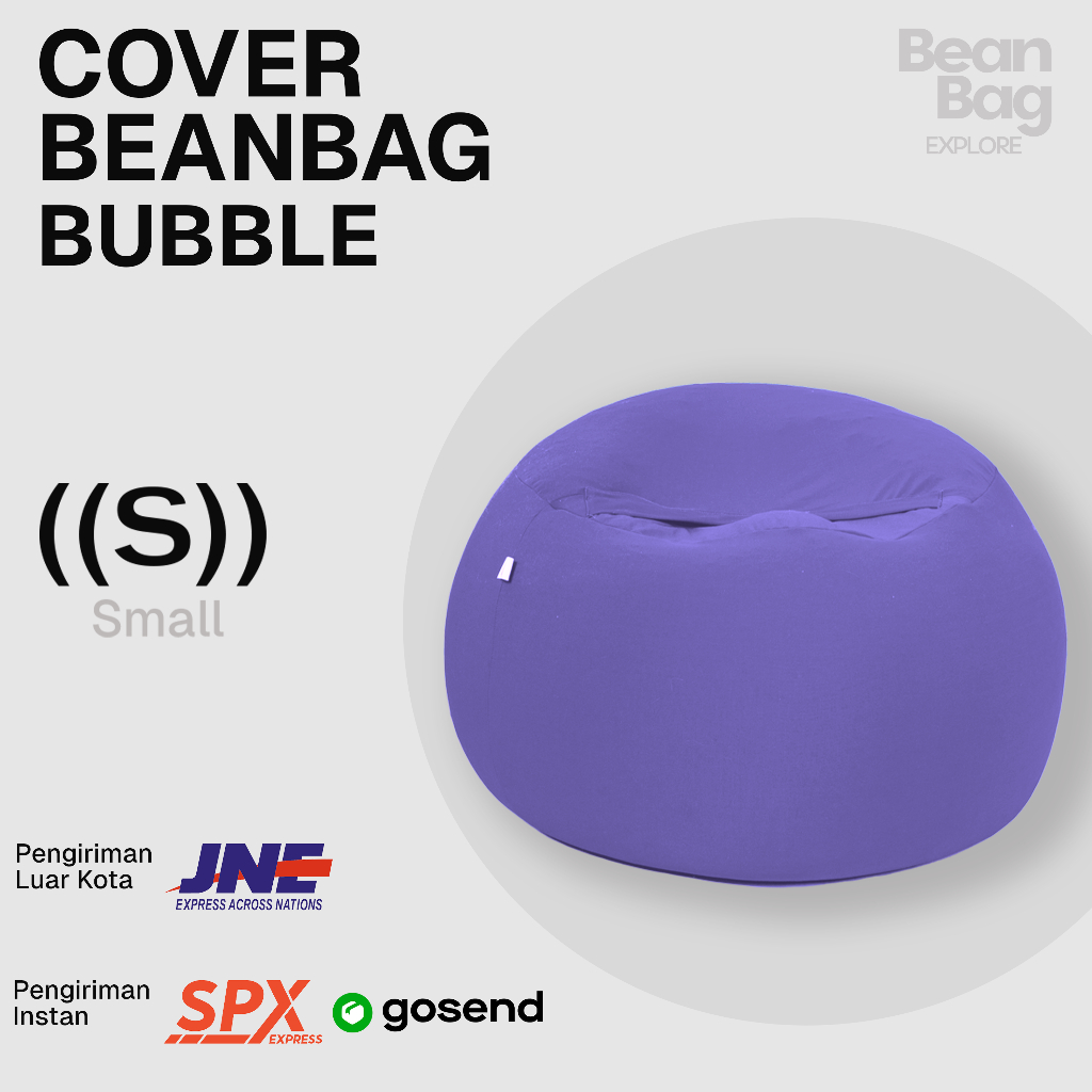 COVER BEAN BAG ELASTIS BUBBLE - POLYSTER STRETCH - BEAN BAG GUMMY BEAN BAG SQUISHY BEAN BAG EXPLORE