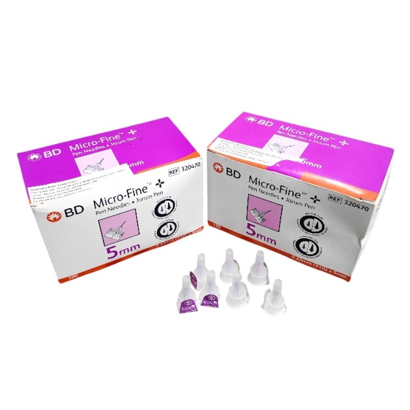 Jarum Insulin BD Microfine 31G/5mm (0.25mm)