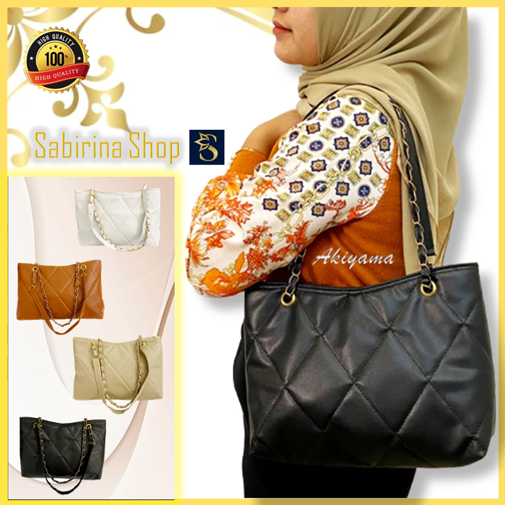 Tas Wanita Tote Bag Akiyama Tas Lokal Brand
