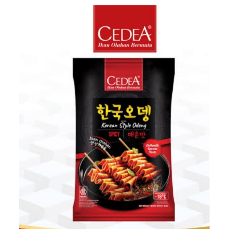 

Odeng Spicy Cedea 480 gr (12 pcs)