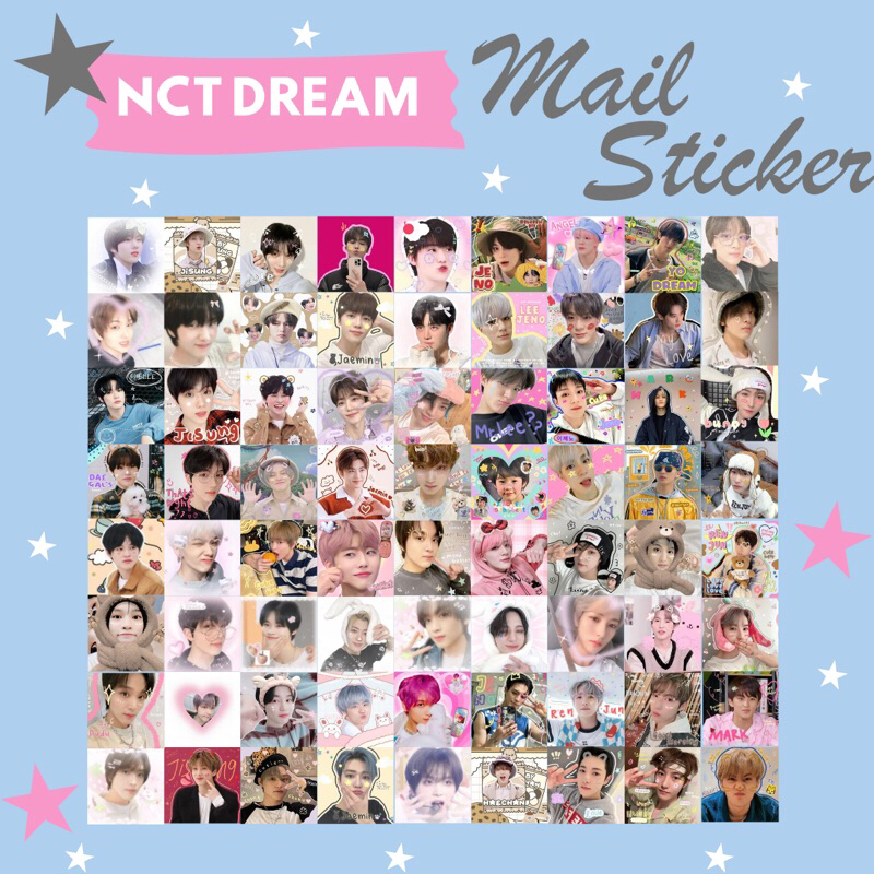 

[ISI 36-56PCS] BOY GROUP MAIL STICKER DECO KPOP