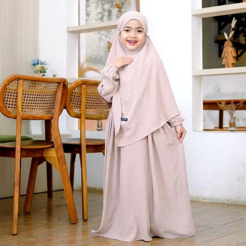 Baju Uktie Pakaian Muslim Fashion Gms Cewe Games Perempuan Ukti Ghamis Cewek Lebaran 2026 Gamis Anak
