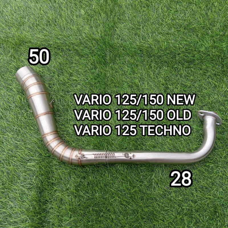 Leher Knalpot Racing Kolong Cobra Inlet 50 Vario 125.150 Old Vario 125.150 New Vario Techno 125