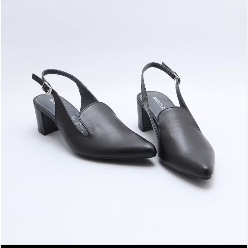 Buccheri Frances Sepatu Slip On Wanita Black - 5153