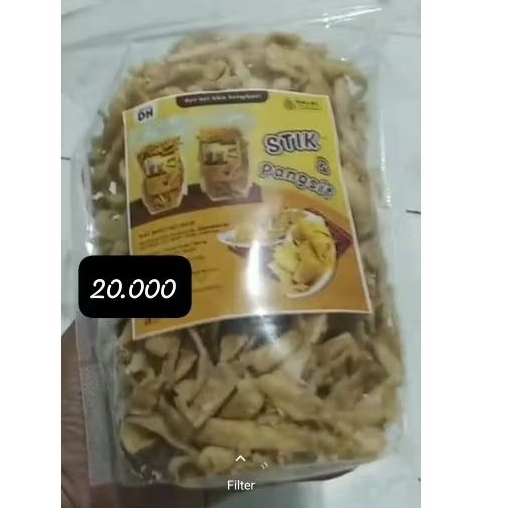 

stik pangsit, cemilan renyah gurih 250 gram