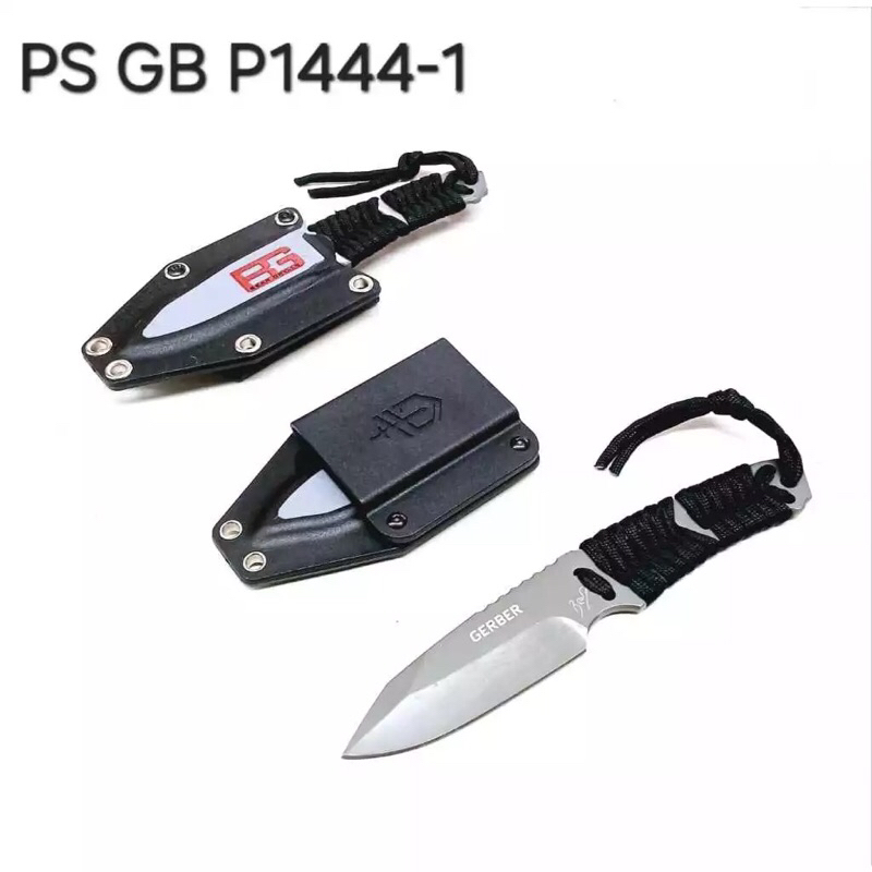 PISAU GERBER SURVIVAL KIT OUTDOOR / PISAU GERBER TALI PARAKOT BISA PASANG DI KOPEL/SABUK/GESPER PING