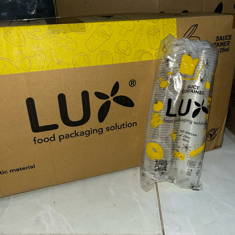 

Cup Saos/Cup Sambal Lux 25ml (50 pcs) SAUCE CONTAINER