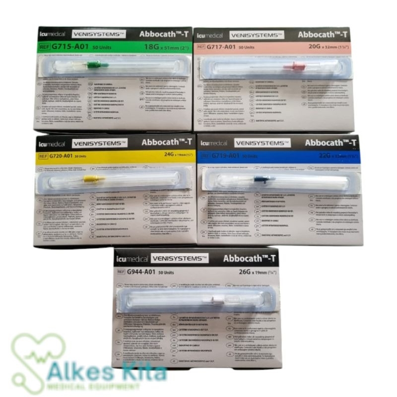 IV Catheter Abbocath 14 16 18 20 22 24 26 Venisystems // IV Chateter Abboth