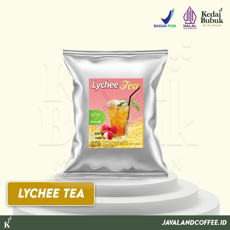 

Bubuk Minuman Leci Tea 1kg Javaland