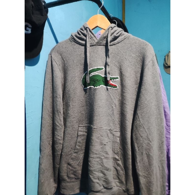 Hoodie Lacoste big logo