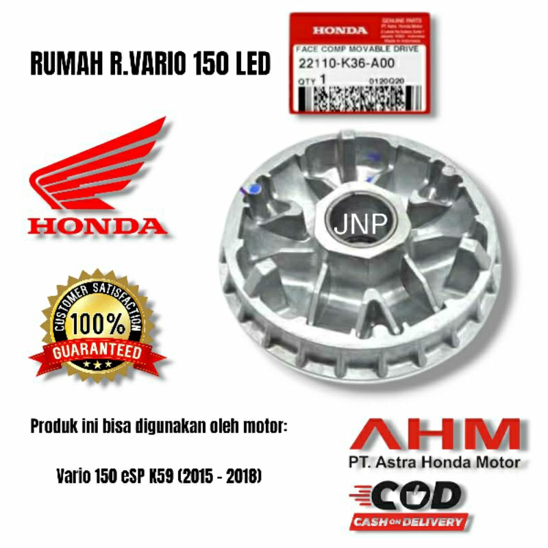 22110-K36-A00 Rumah Roller Vario 150 LED 2015-2021 ORIGINAL AHM.