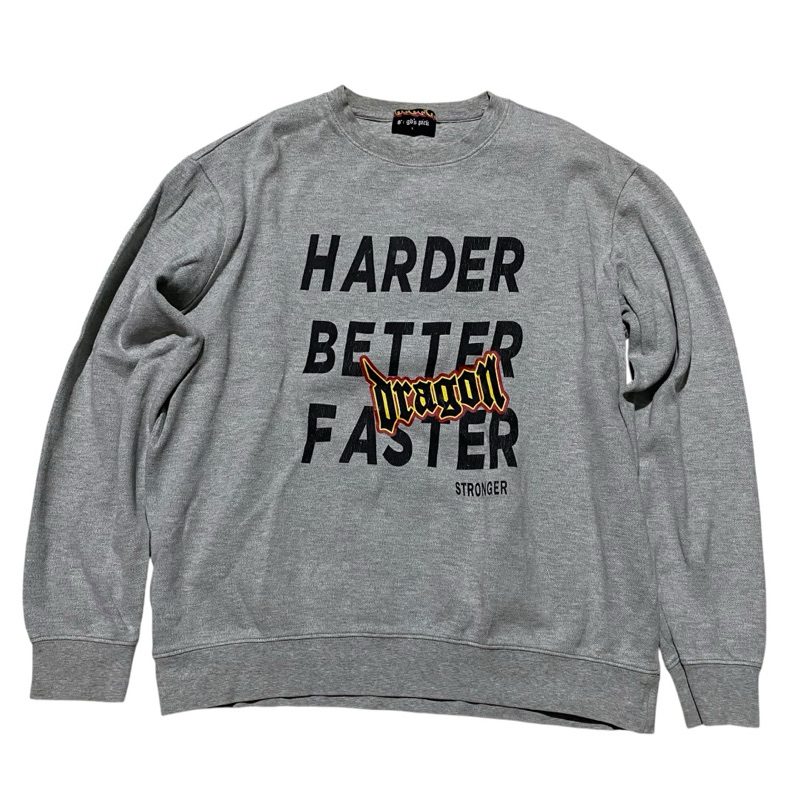 8seconds G dragon harder better faster grey crewneck