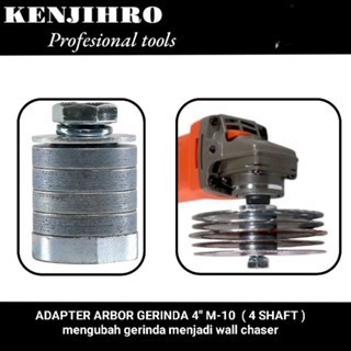 kenjihro adaptor extension Shaft gerinda 4"