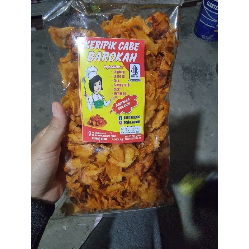 

KERUPUK CABE DUMAI PEDAS MANIS