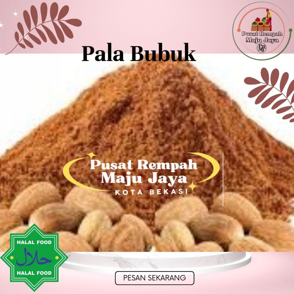 

Repack Pala Bubuk / Nutmeg Powder 1Kg