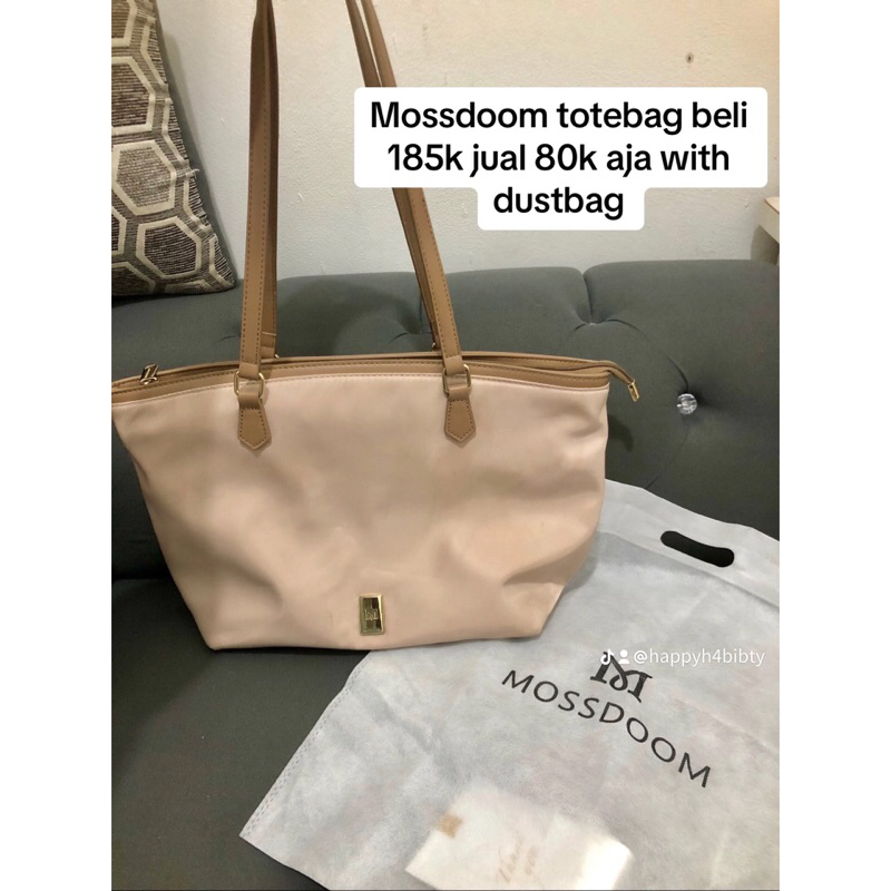 Preloved totebag mossdoom like new