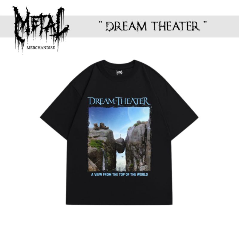 t-shirt dream theater kaos band rock metal original