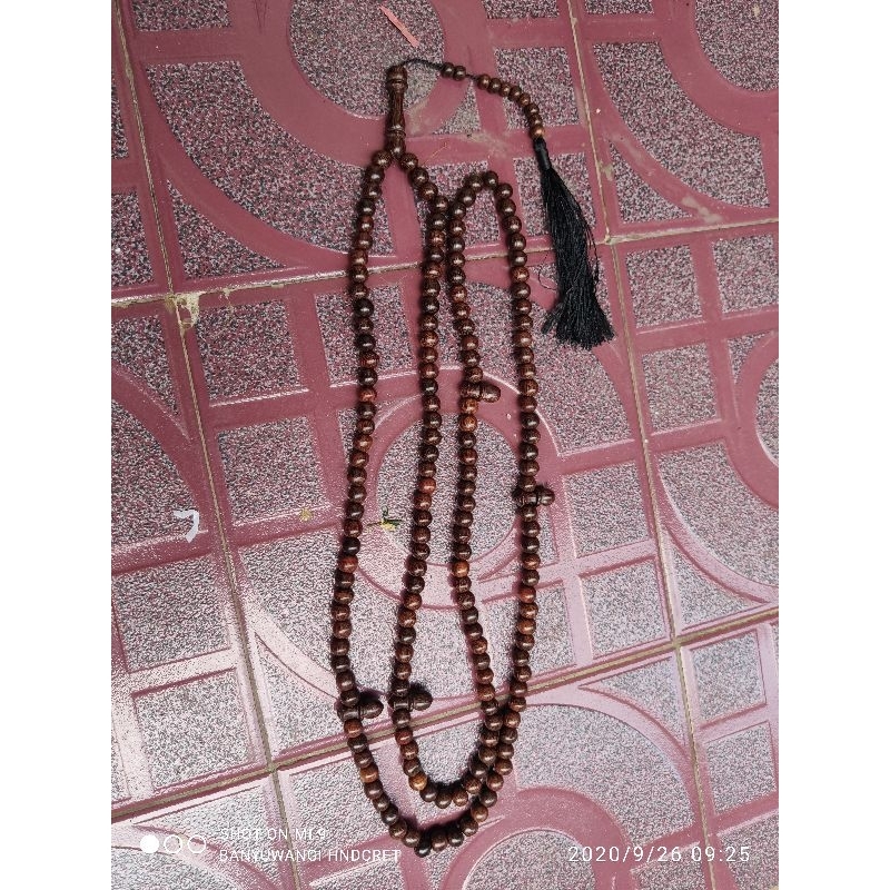 tasbih galih asem model thoriqoh QODIRIAH isi 165 butir