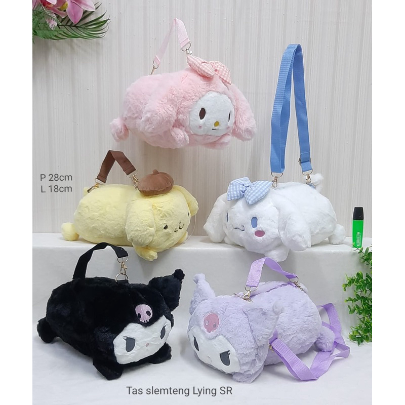 Tas Selempang Sanrio - Tas Selempang Fullbody Melody Cinnamoroll