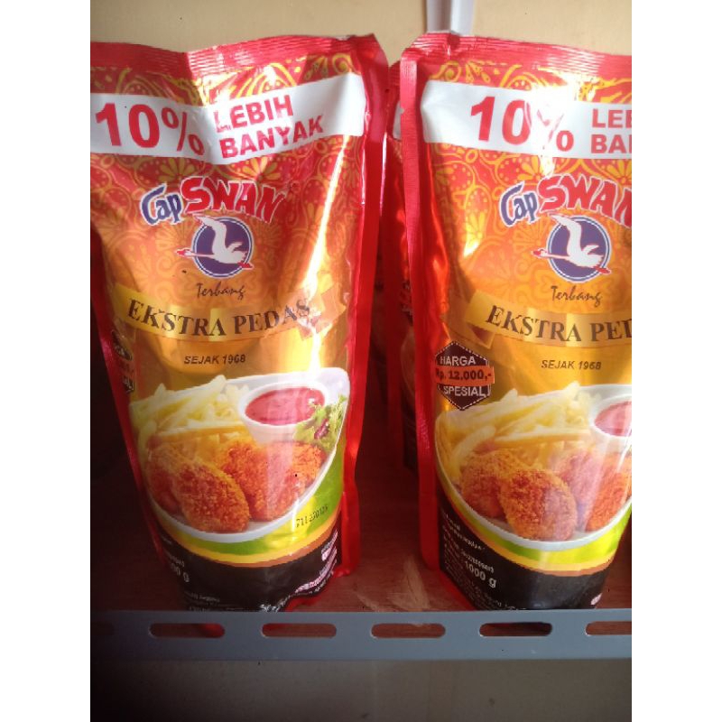 

saus extra pedas cap swan 1 kg