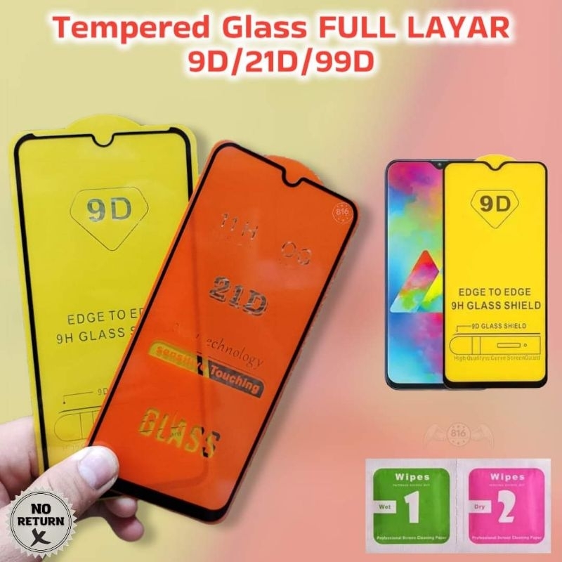 ( PERSAMAAN ) TG TEMPERED GLASS ANTI GORES FULL 9D REALME